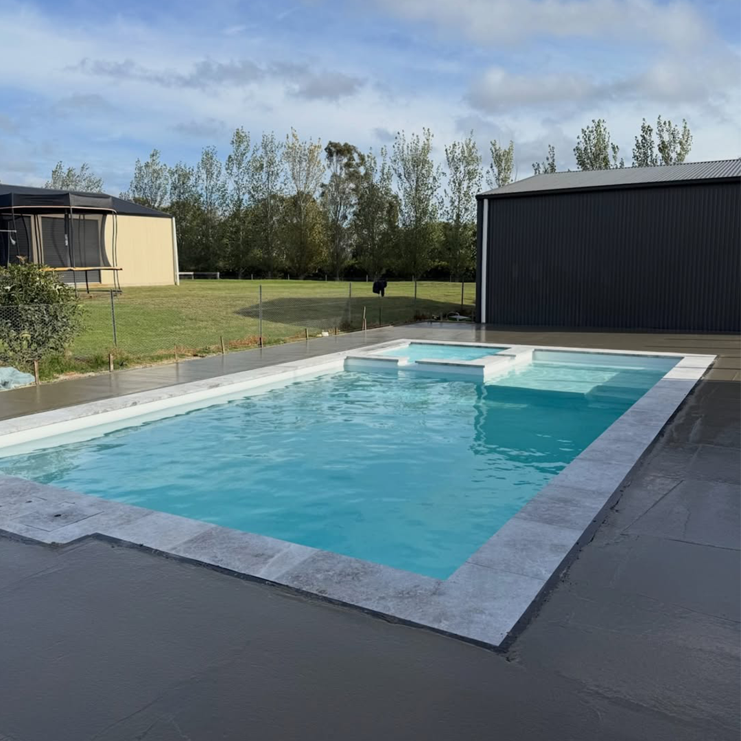 The Absolute fibreglass swimming pool